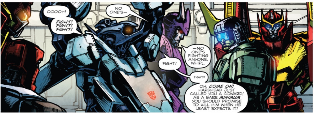 Panel from Tranformers lost light
